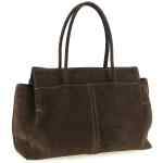 Tod's Medium Suede Shopping Bag