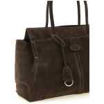 Tod's Medium Suede Shopping Bag