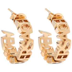 Versace Logo Earrings