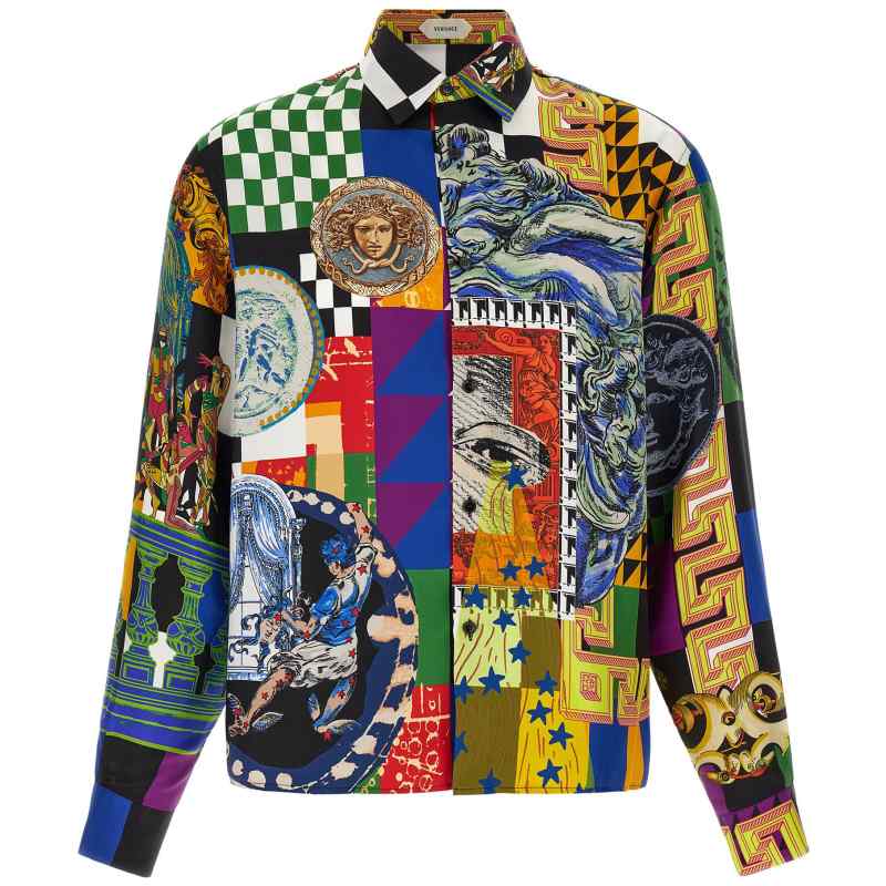 Versace Medusa Collage Shirt