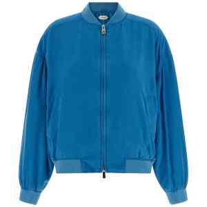 Versace Silk Poplin Blouson