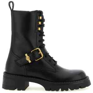 Versace Ankle Boots With Buckle
