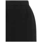 Versace Grain De Poudre Wool Skirt