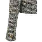 Versace Bouclé Wool Blend Blouson Jacket