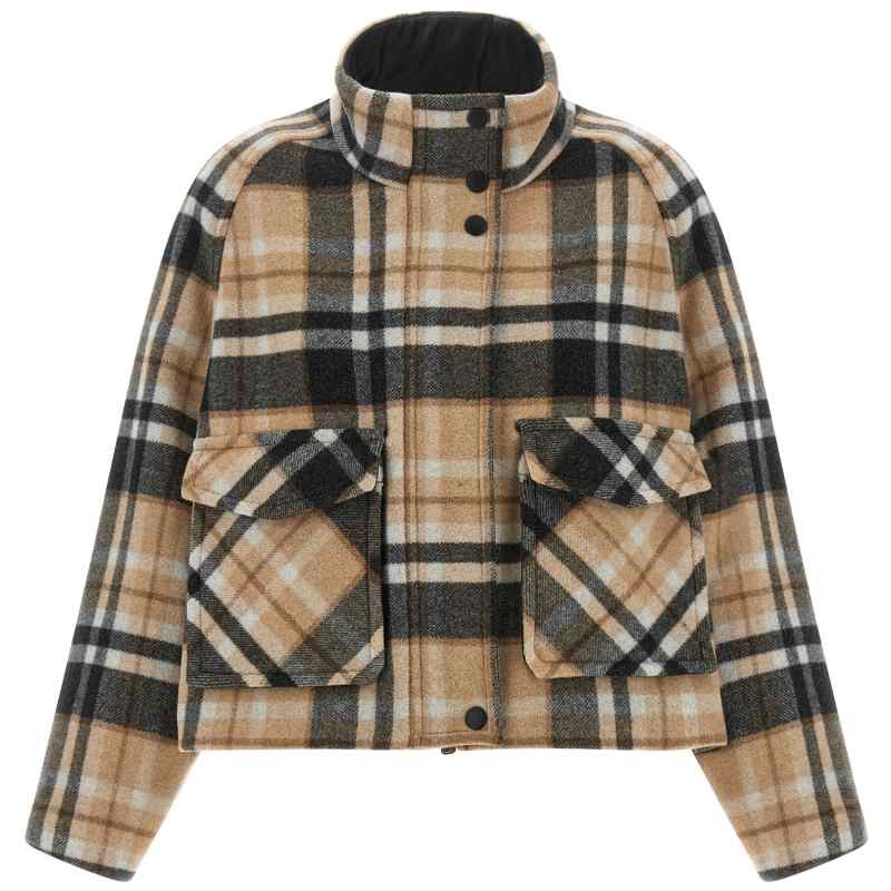 Pinko Caban Check