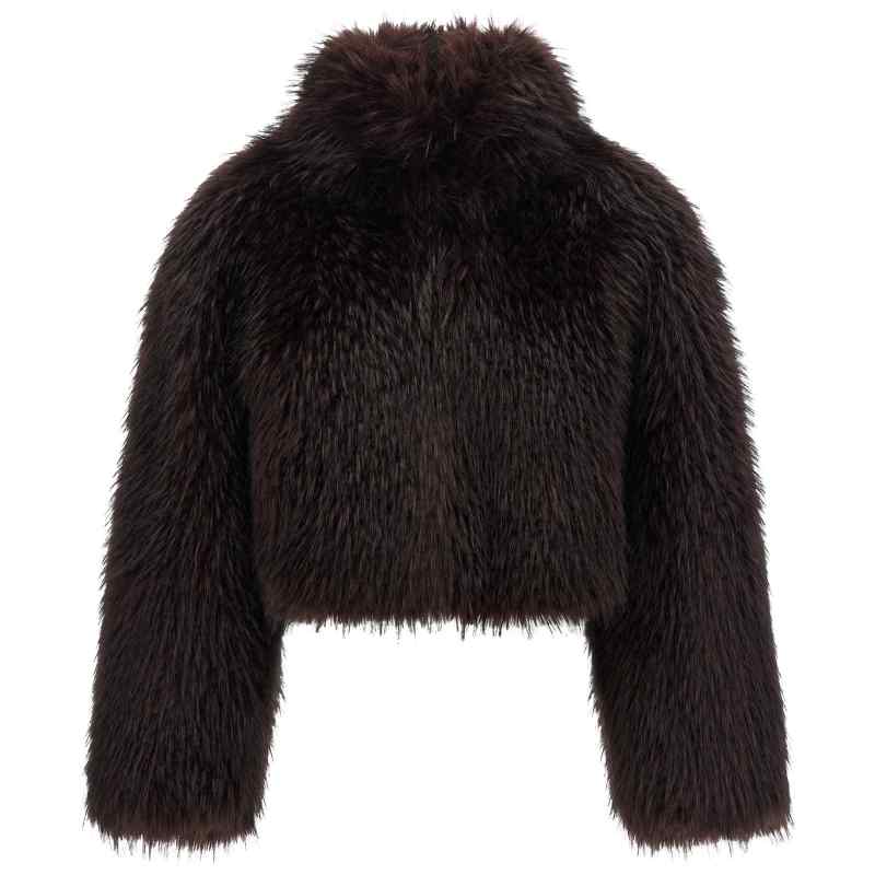 107789A3OBW32_01_M_2026-08-06T08-06-30.277Z Pinko Gravina Eco-fur Coat