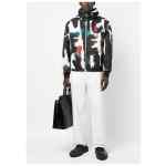 Alexander McQueen Graffiti-print Hooded Windbreaker