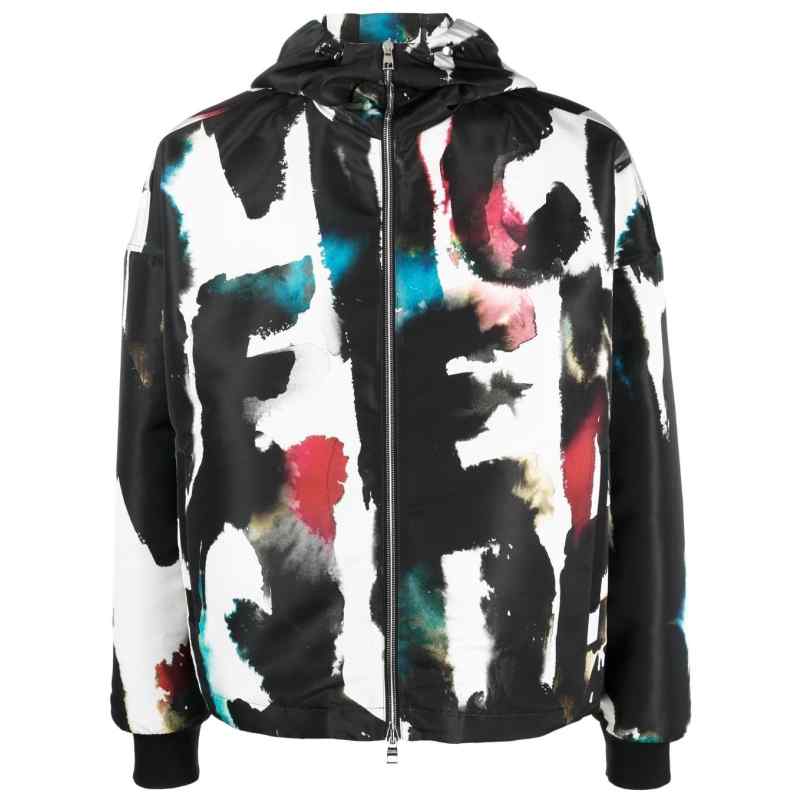 110028490-33s-alexandermcqueenpre-726915qur478500 Alexander McQueen Graffiti-print Hooded Windbreaker