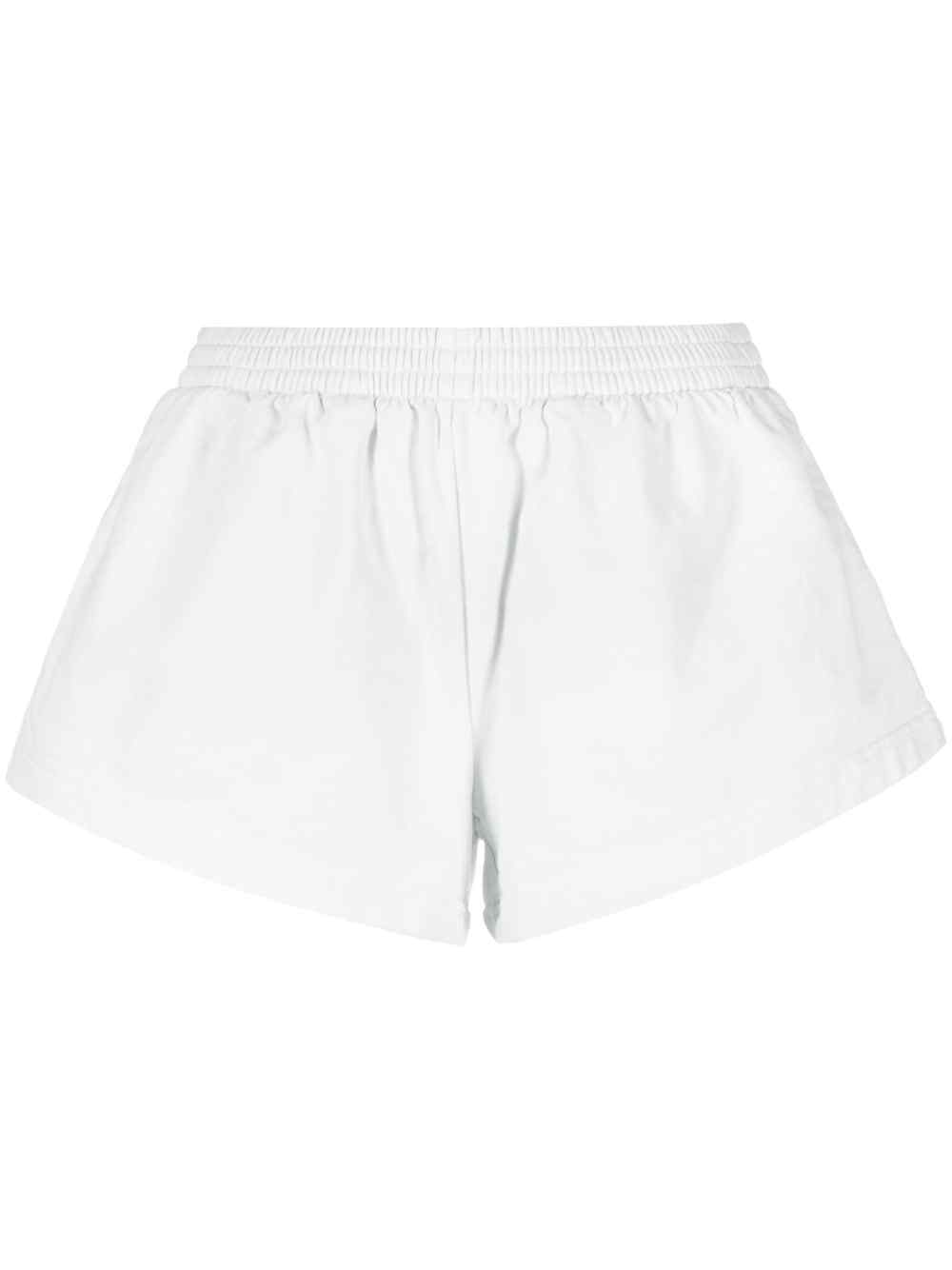 Balenciaga flared elasticated-waist shorts