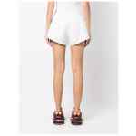 Balenciaga flared elasticated-waist shorts