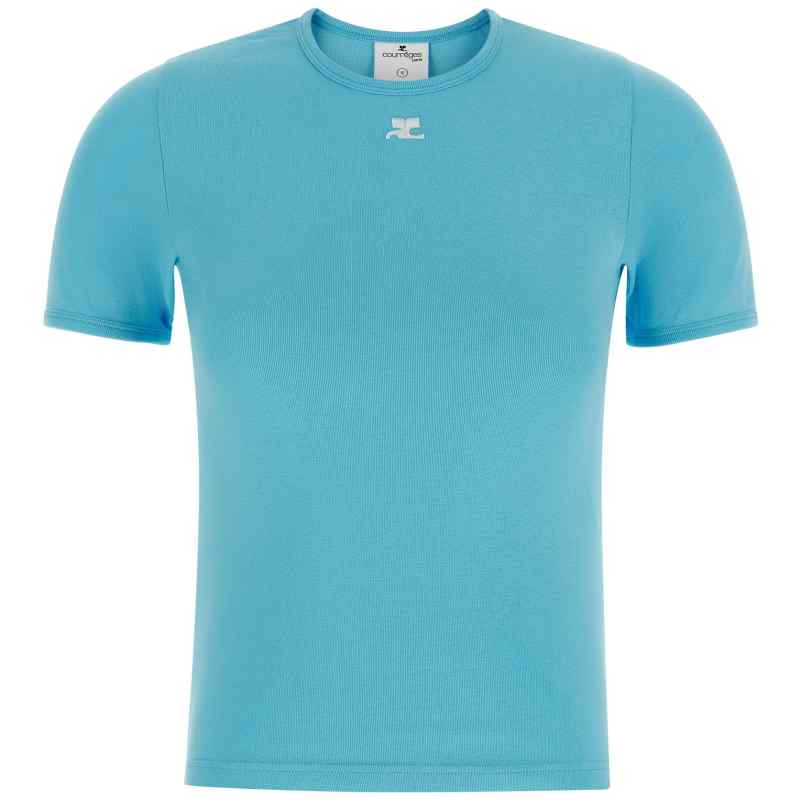 125JTS017JS02037027_01_M_2026-03-03T09-38-17.86Z Courreges Signature Contrast T-shirt