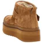 Tory Burch Mellow Shearling Platform Ankle Boots