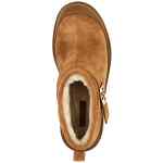 Tory Burch Mellow Shearling Platform Ankle Boots