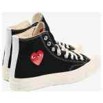 Comme Des Garcons Play Single Heart Chuck 70 sneakers