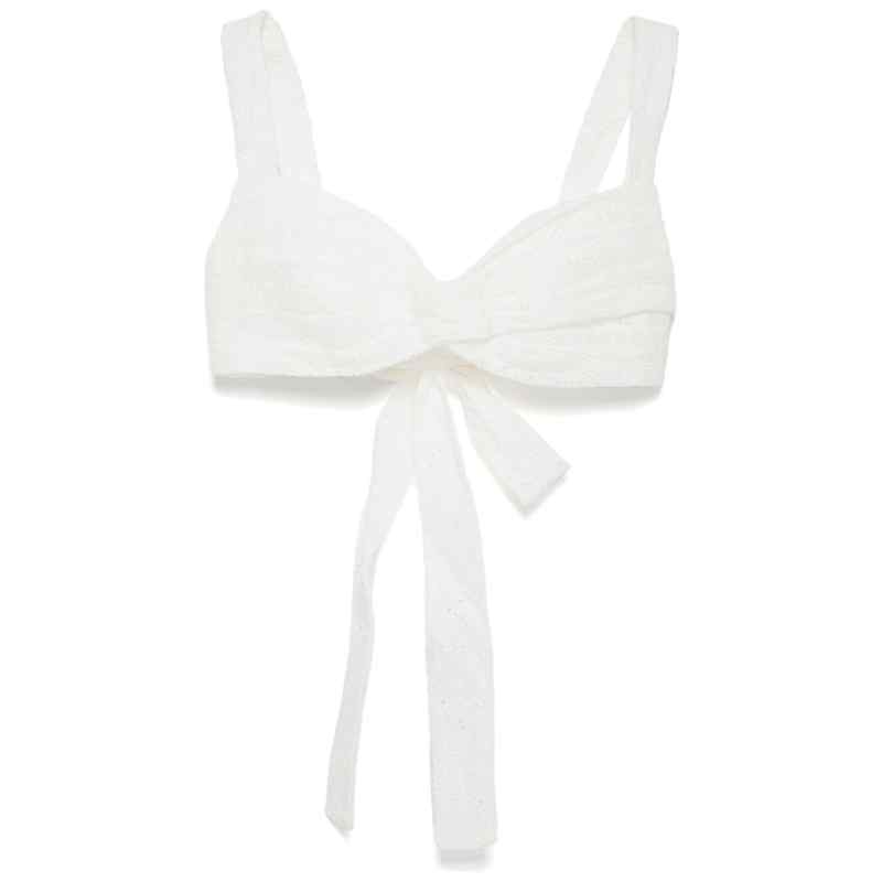 Zimmermann Crush embroidered bralette