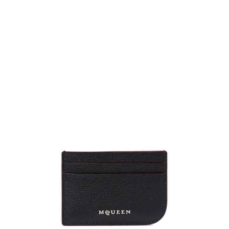 Alexander McQueen leather card case