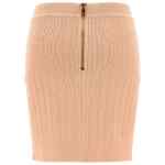 Balmain knitted mini skirt