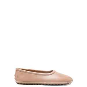 Tod'S Metal Dots Ballerinas in Nappa Leather