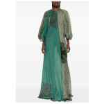 Pierre Louis Mascia Silk and cotton blend long dress