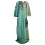 Pierre Louis Mascia Silk and cotton blend long dress