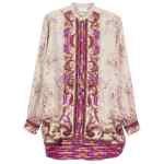 Pierre Louis Mascia Printed silk shirt