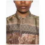 Pierre Louis Mascia Printed silk shirt