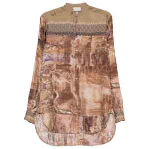 Pierre Louis Mascia Printed silk shirt