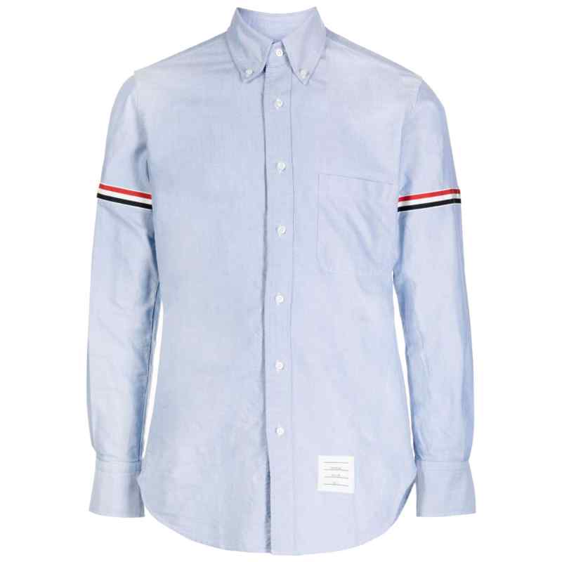 Thom Browne Shirts LIGHT BLUE