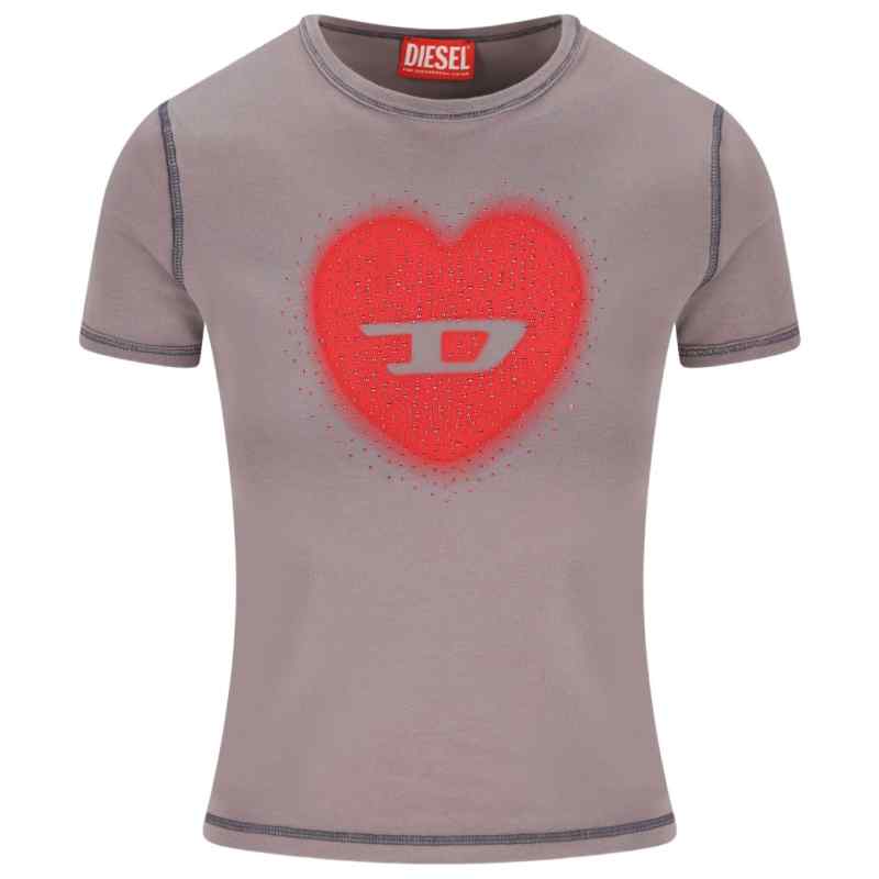 Diesel T-shirts and Polos DARK GREY