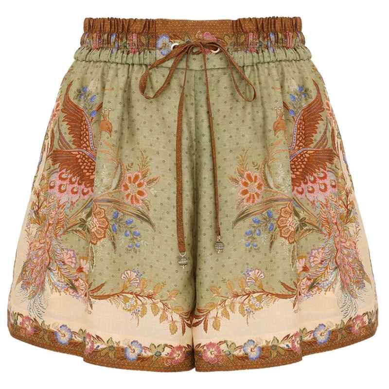 190194391-fw26-zimmermannpre-3497ass262khsf Zimmermann Shorts KAKI