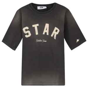 GOLDEN GOOSE T-shirts and Polos DARK GREY