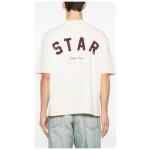 GOLDEN GOOSE T-shirts and Polos WHITE