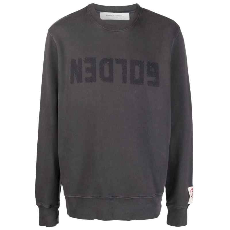 GOLDEN GOOSE Sweatshirt DARK GREY