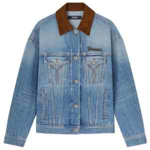 Versace Coats NAVY