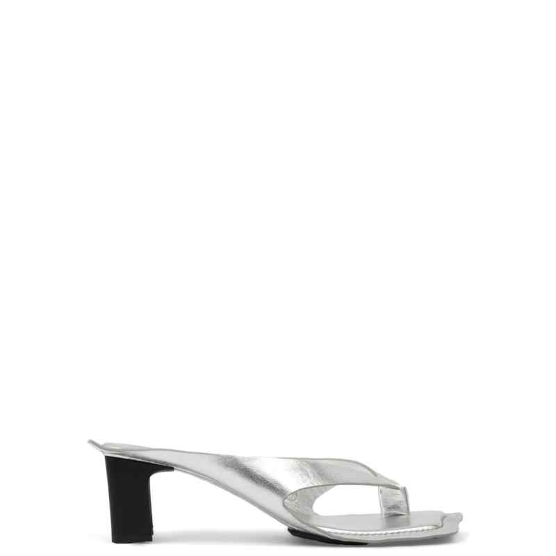 190205355-fw26-mm6main-s66wp0120p7703t9002 MM6 Maison Margiela Sandals SILVER