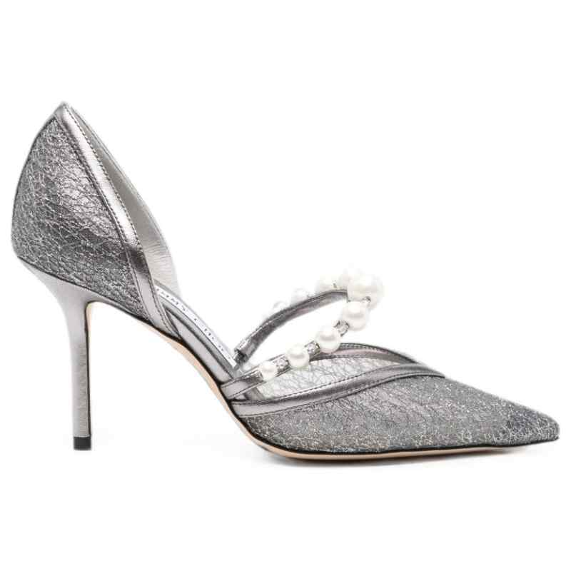 190207305-fw26-jimmychoo-aurelie85qkganthracitewhite JIMMY CHOO With Heel GREY