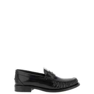 Prada Brushed Leather Loafers