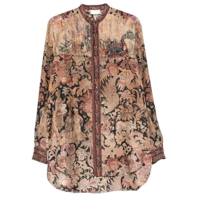 PIERRE LOUIS MASCIA Shirts BROWN