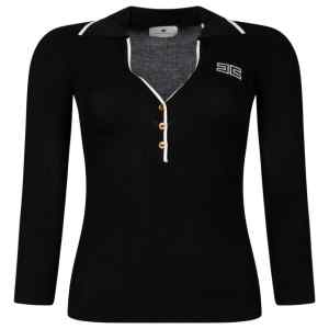 Elisabetta Franchi T-shirts and Polos BLACK