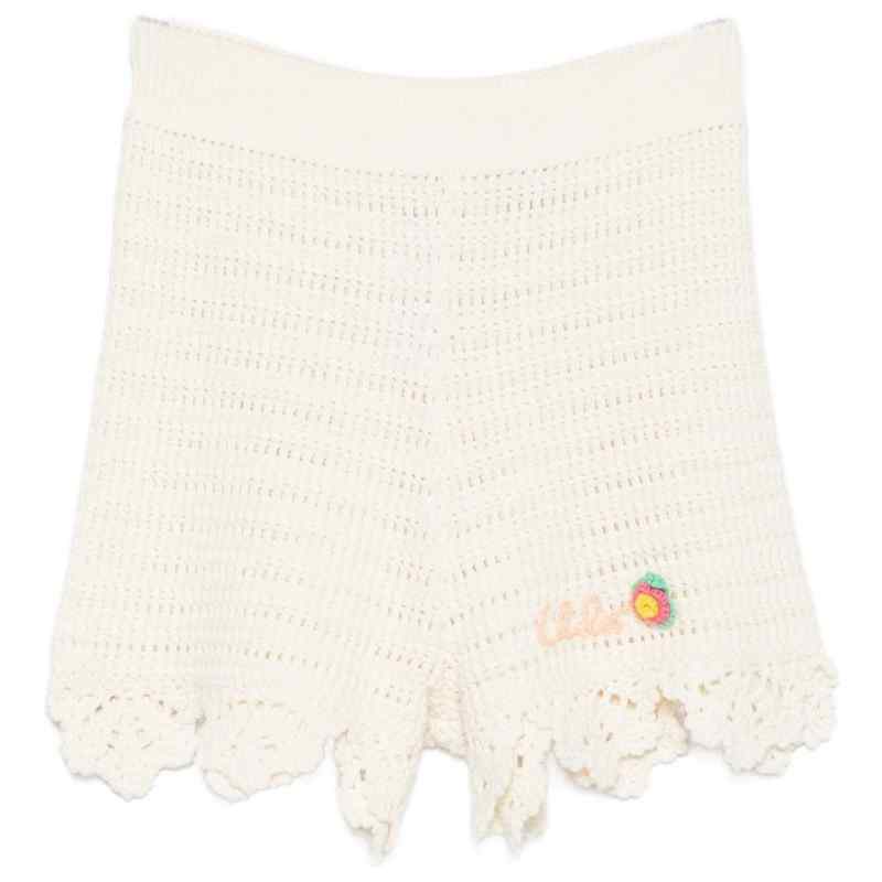 200004116-fw26-chloecapsulepre-ch26ams02800107 Chloé Chloè Shorts WHITE