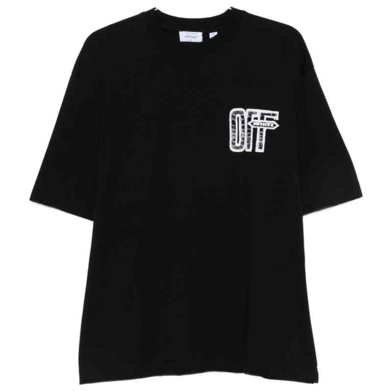 Off White T-shirts and Polos BLACK