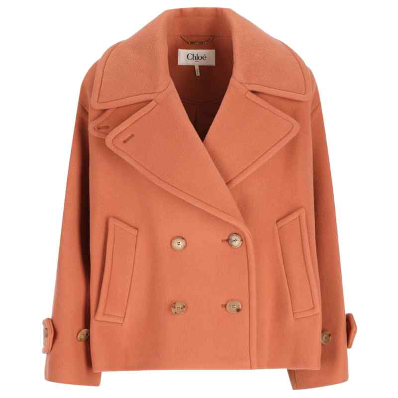 200005480-fw26-chloecapsulepre-ch25wma962726ag Chloé Chloè Coats PINK