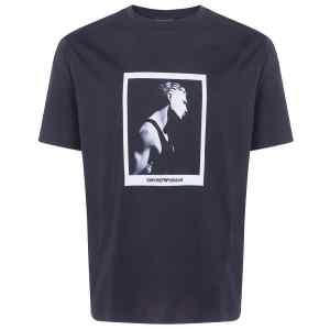 EMPORIO ARMANI CAPSULE T-shirts and Polos BLACK