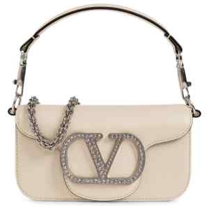 Valentino Garavani VLogo Crystal Embellished Bag