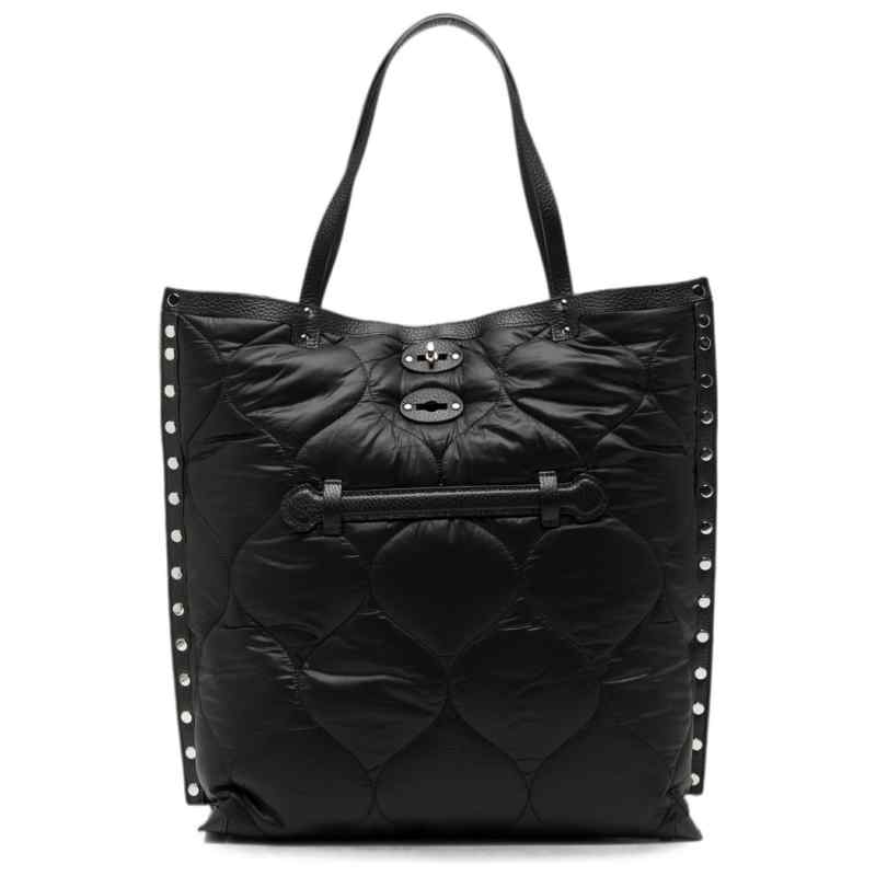 200016827-fw26-zanellatopre-070940mlunariaz0001 Zanellato Quilted Medium Tote