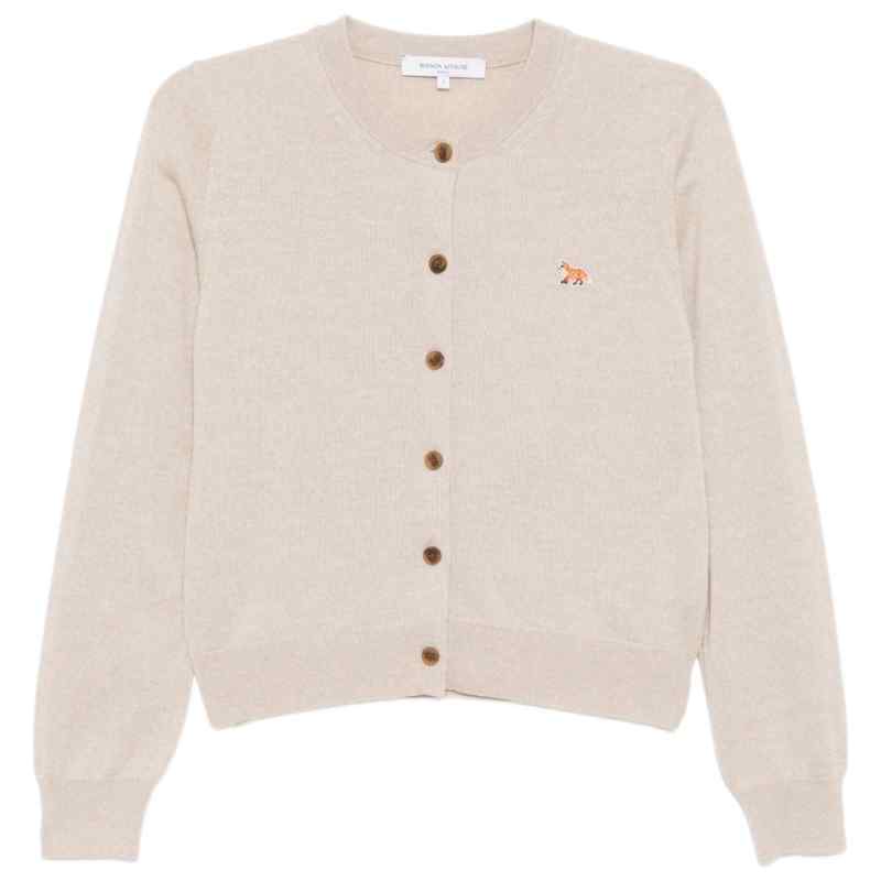 Maison Kitsuné MAISON KITSUNE' Sweaters BEIGE