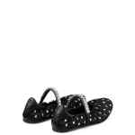 JIMMY CHOO Flat shoes BLACK