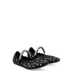 JIMMY CHOO Flat shoes BLACK