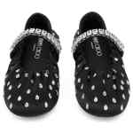 JIMMY CHOO Flat shoes BLACK