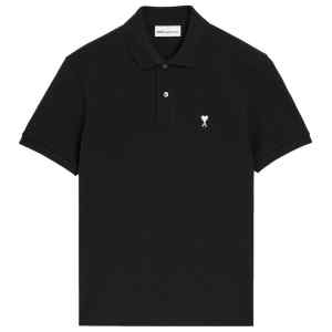 AMI PARIS T-shirts and Polos BLACK
